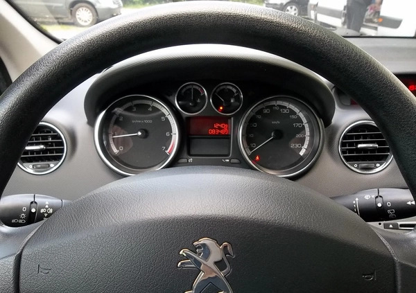 Peugeot 308 cena 18500 przebieg: 83000, rok produkcji 2012 z Gdańsk małe 497